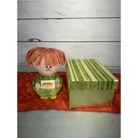 Dolly Gram Just to Say Happy Anniversary Figure western union Doll Vintage - Picture 2 of 11